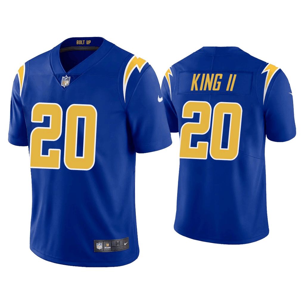 Men Los Angeles Chargers #20 Desmond King Nike Royal Limited NFL Jersey->los angeles chargers->NFL Jersey